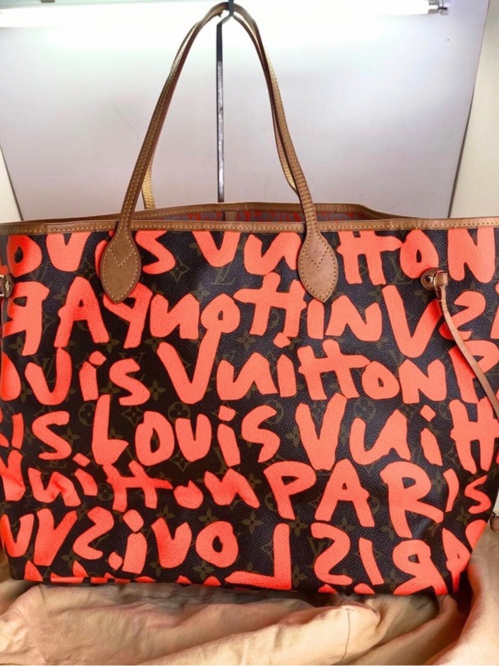 Authentic Louis Vuitton Neverfull GM Stephen Sprouse Graffiti Tote